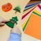 100PCS Colored Felt Sheets - 3.7 x 3.7 inches & 1mm Thick Non-Woven Fabric for DIY Craft Fabric, Cutting, Sewing, Shaping Suitable for Craft, Home Decoration